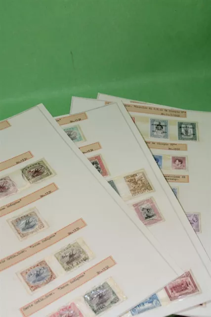 PAPUA Indonesia CTO / MNH 1930-1941 w/ SPECIMEN Stamp Collection