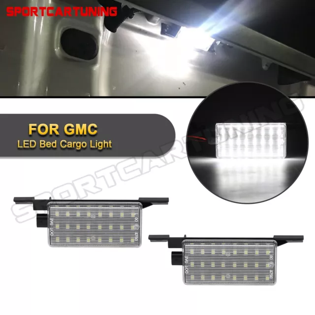 48-LED Truck Bed Light For 16-19 Silverado Sierra 1500 2500 3500 Cargo Area Lamp