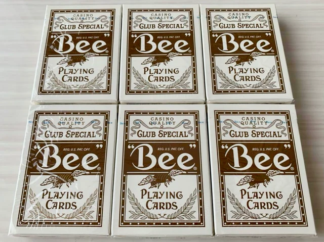 Bee Wynn Casino playing cards 5種 計5個 Bee Wynn Deck(5 X BEE Wynn Casino Standard Index Deck *RARE
