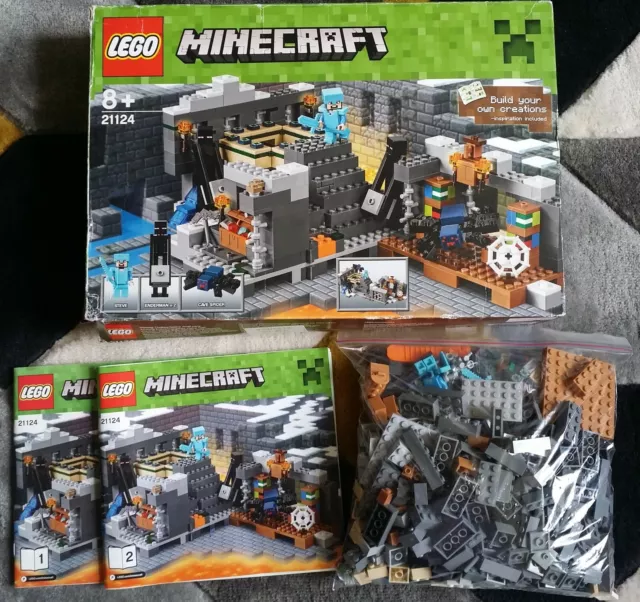 LEGO MINECRAFT 21124 The End Portal Enderman Steve azure armor