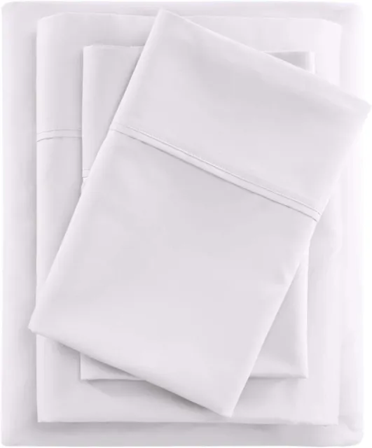 Sheet Set White Solid 800 TC 100% Egyptian Cotton Sheet Set Hotel Luxury Sheets