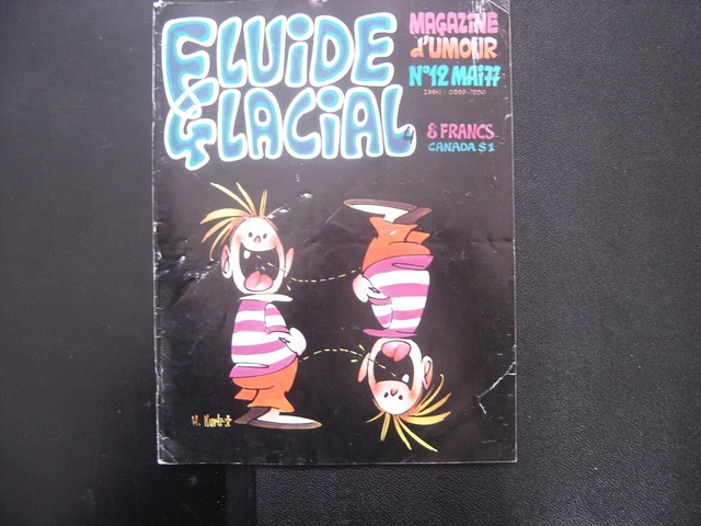 BD Bande dessinee FLUIDE GLACIAL style Psikopat de 1977 a choisir HUMOUR