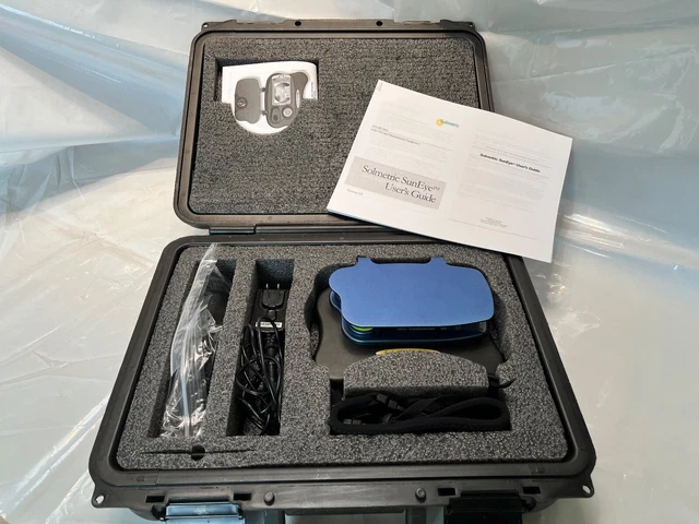 Solmetric Suneye 110 Shade Analysis Tool - with cables and hard case.