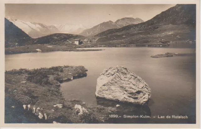 Simplon-Kulm. Lac de Rotelsch