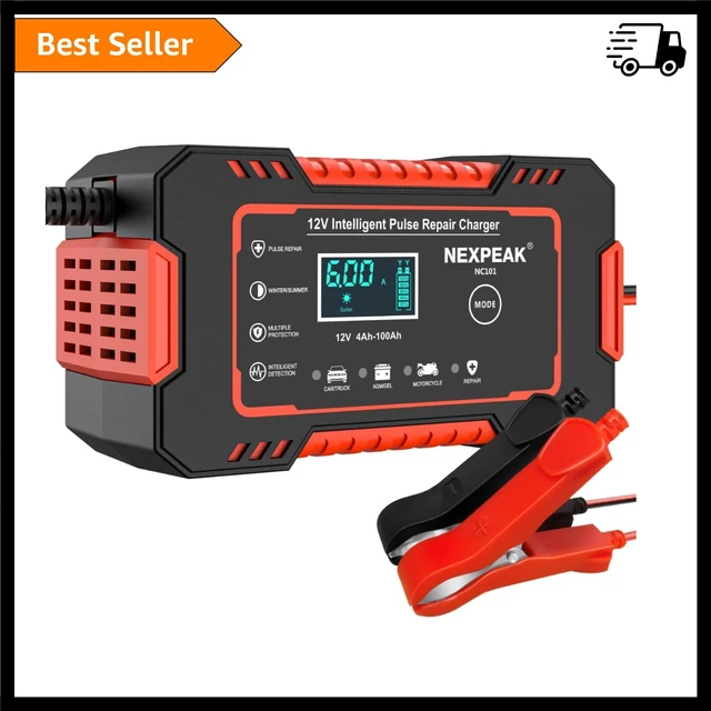 12V 6A Volle Automatische Auto Batterie Ladegerät ... – Vicedeal