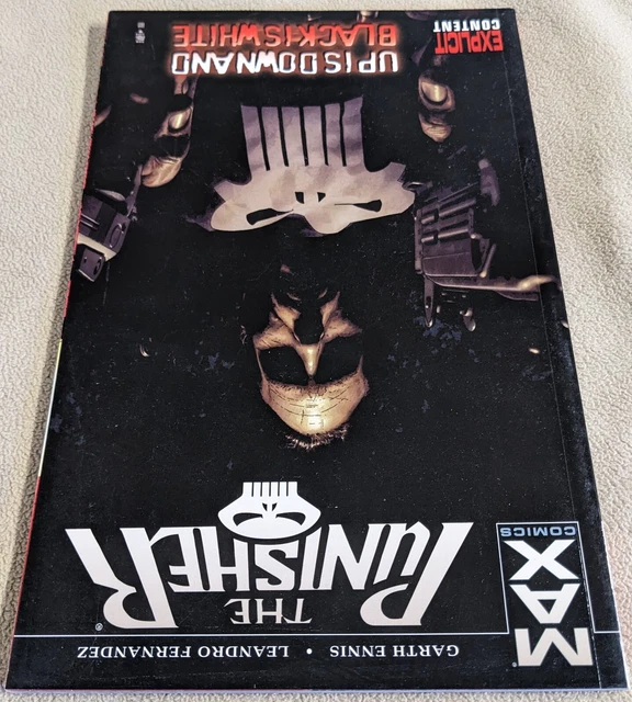 The Punisher Vol. 4 Up is Down and Black is White Trade Paperback TPB MAX Comics 2