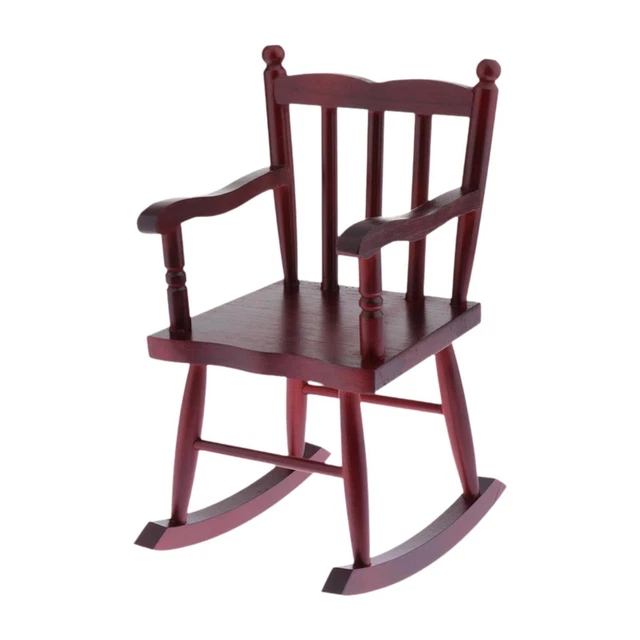 Meubles vintage miniatures fauteuils chaises pour poupées porcelaine Franz Vinta