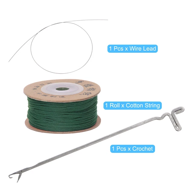 Cuerda De De Macramé Yardas, Cuerda De Con Para Colgar Plantas Suministros De Macrame Azul 1 Mm Blesiy Cuerda De Algodon Trenzado Natural