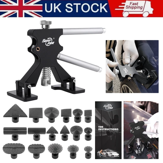 6-Claw Dent Puller Tool - Heavy Duty Metal Claw For Auto Body Repair With Slide Hammer