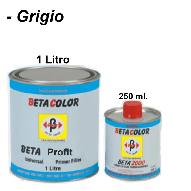 Macota Filler Fondo Riempitivo Carrozzeria 1K Grigio Scuro 400ml - Vernice Spray Monocomponente Professionale - Foto 8