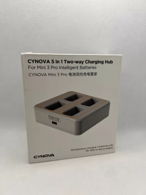 Chargeur Multiple 5 en 1 pour DJI Mini 4 Pro Mini 3 Pro Chargeur de Batterie