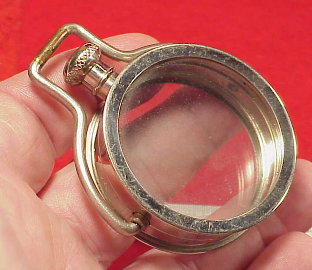 VINTAGE STEM / LEVER SET 16s POCKET WATCH MOVEMENT HOLDER SHIPPER WALTHAM W CO