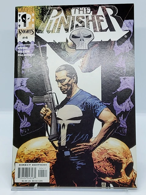 The Punisher #4 VF/NM Ennis Dillon Palmiotti Marvel Knights 2000