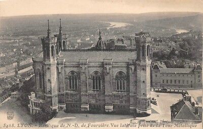 LYON - Basilique de Notre Dame de Fourvière - Vue prise de la Tour Métallique