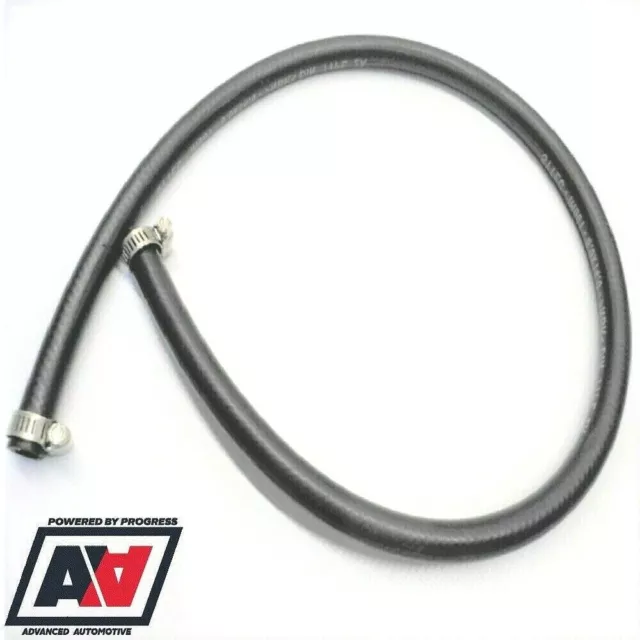 8mm Bore Fuel Hose & Stainless Clips 1 Metre Length Fuel Injection & Carburettor