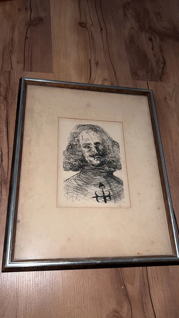 Authenticated VELAZQUEZ by Salvador Dali