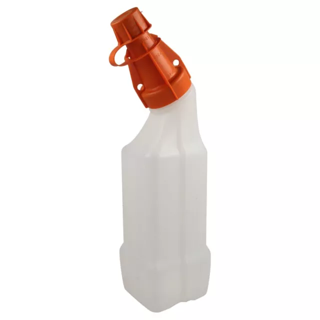 2 Stroke Fuel Petrol Mixing Bottle With Measure For Chainsaws, Hedgetrimmers