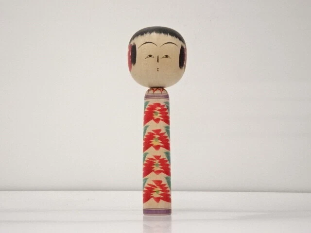 43906# TRADITIONAL JAPANESE CRAFT / KOKESHI DOLL (22 cm)/ ARTISAN WORK