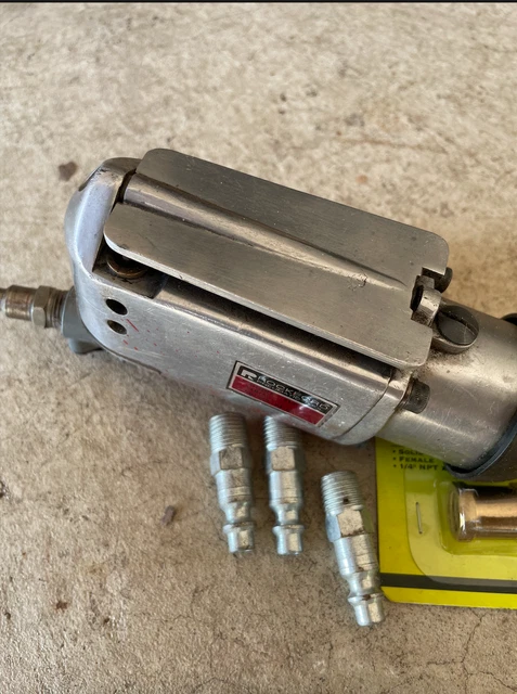 Rockford Pneumatic Tool 3/8 Butterfly Air Ratchet Model #118 8