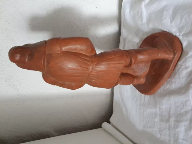große Keramik Figur eines Mannes -gemarkt mit:512 3