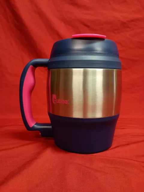 Bubba Keg 52oz Classic Insulated Mug - Blue, Pink & Silver - w/ Bottle Opener