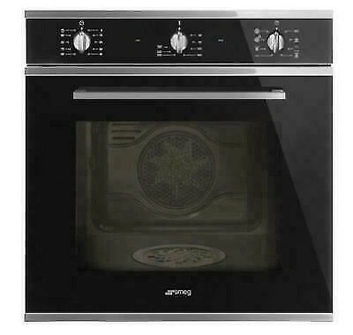 SMEG SF64M3DN Four Attisé La Vapeur 60 CM Noir 9 Fonctions Classe A