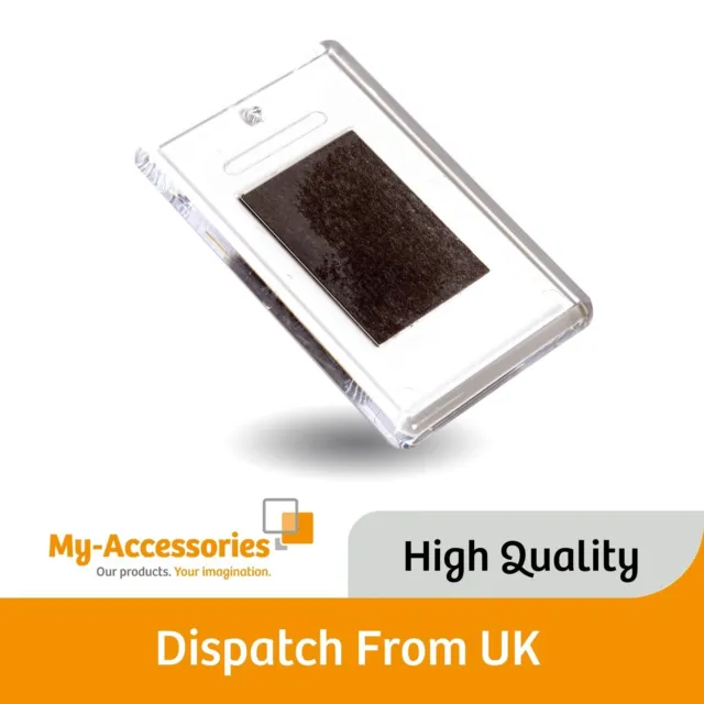 Blank Clear Plastic Photo Fridge Magnet - Insert Size 70x45mm L4 High Quality 2