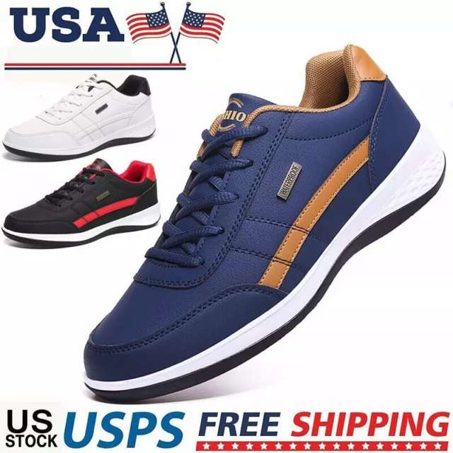 Men's Athletic Shoes Outdoor Running Fashion Casual Walking Tennis Gym Sneakers