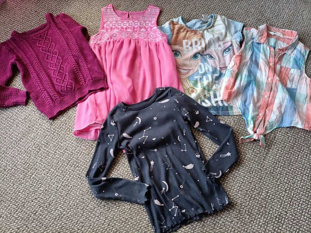 Girls Clothes Bundle Age 7-8 Years Lily & Dan Next Nutmeg H&M