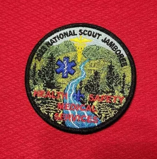 HEALTH SAFETY MEDICAL Services Staff Patch 2023 National Scout Jamboree