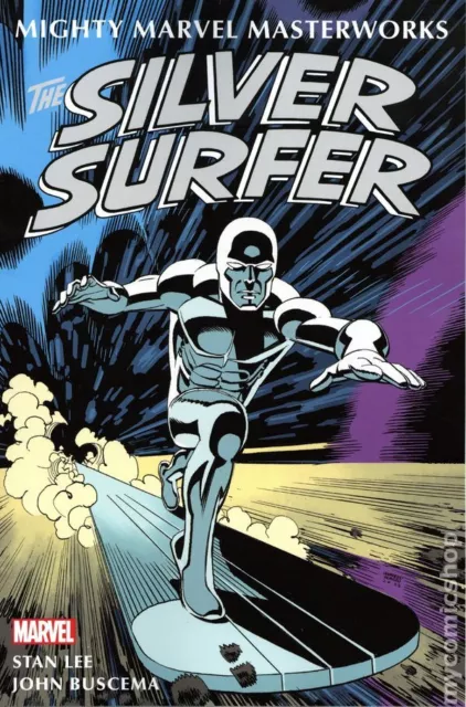 Mighty Marvel Masterworks The Silver Surfer TPB 1A-1ST NM 2023 Stock Image