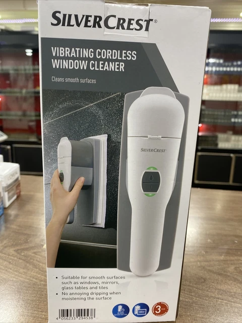 Silvercrest vibrating cordless window cleaner reviews clearance