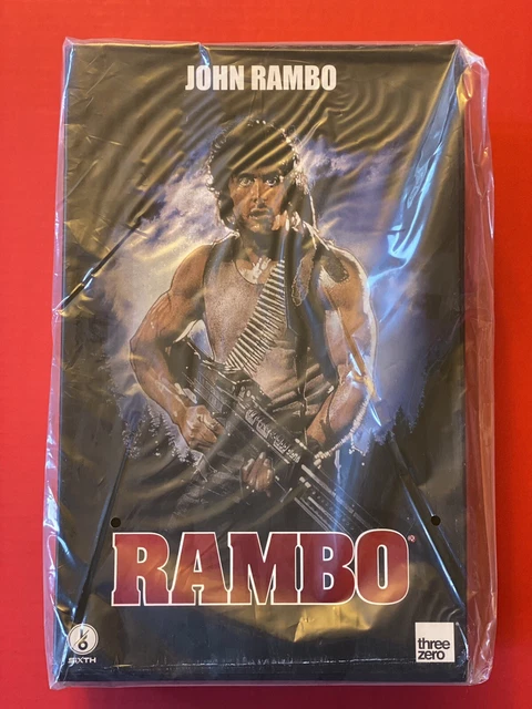 John Rambo Rambo 1 THREEZERO FIRST BLOOD John Rambo Sylvester Stallone 1/6 Scale Action ...