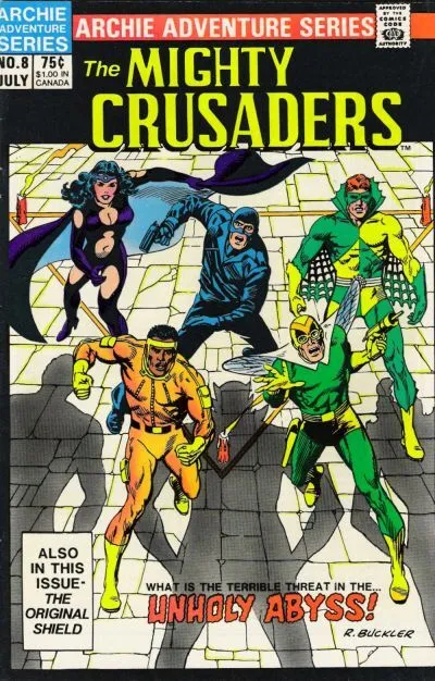 Mighty Crusaders (2nd Series) #8 FN; Archie | the Fly Black Hood - we combine sh