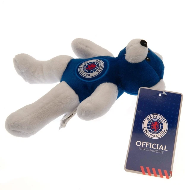 OFFICIAL RANGERS FC Mens Borg Plush Moccasins Slippers Xmas Gift
