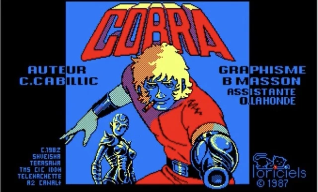 Jeu Vidéo Loriciel Cobra Pour Thomson MO6, TO8, TO9