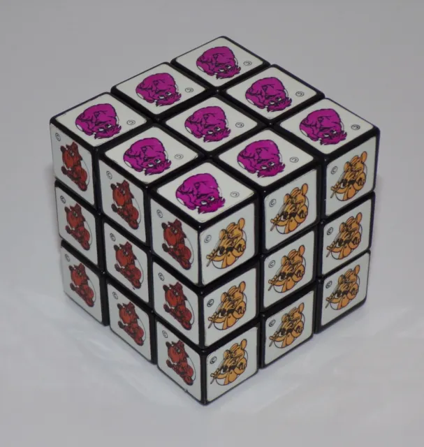 Scarce 1982 Chuck E Cube Rubik's Puzzle CHUCK E. CHEESE Pizza Time Theatre OLD!