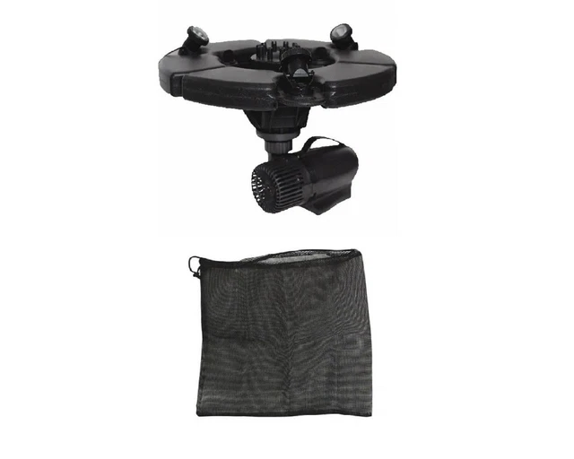 POND BOSS 1/2 HP Floating Fountain w/ 3 Foutain Heads & 3 LED Lights