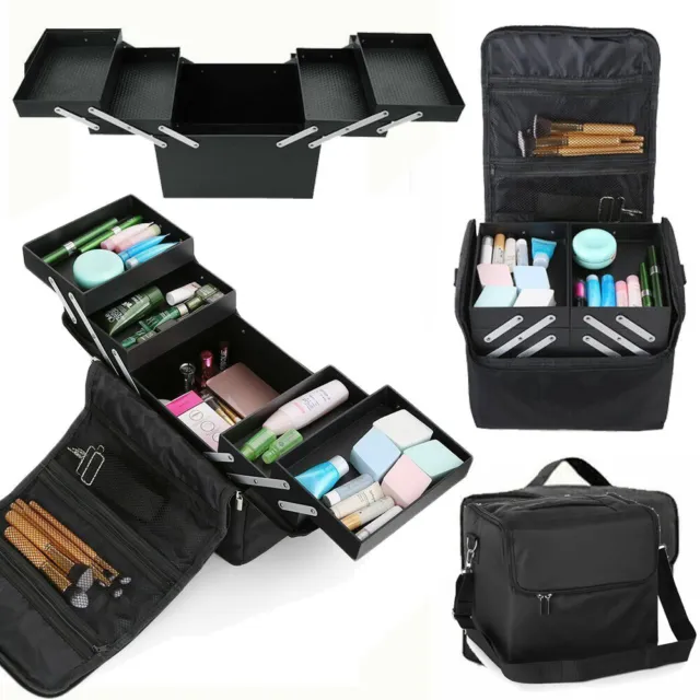 Extra Large Vanity Case Beauty Box Make Up Storage Bag Beauty Cosmetic Organiser