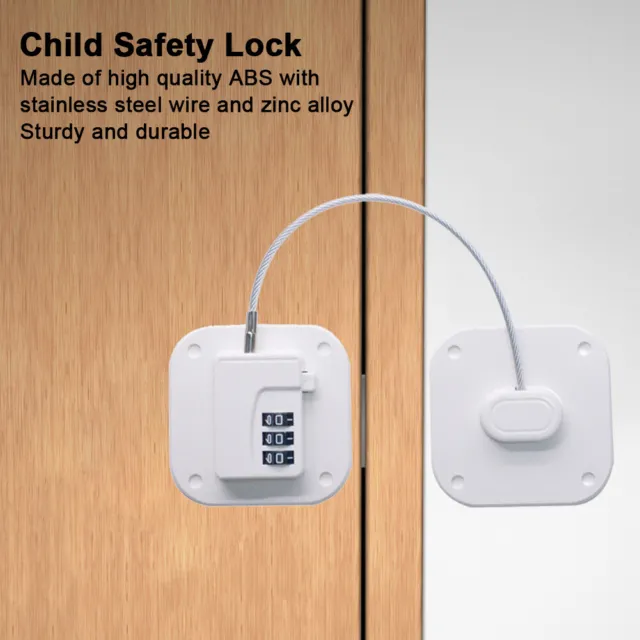 Children Safety Lock Easy To Use Closet Padlock Children Security Protection