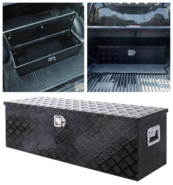 48& HEAVY DUTY Aluminum Tool Box Pickup Waterproof Truck Storage