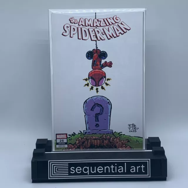 Amazing Spider-Man (Marvel, 2022) #26 Skottie Young Variant NM Death Kamala Khan