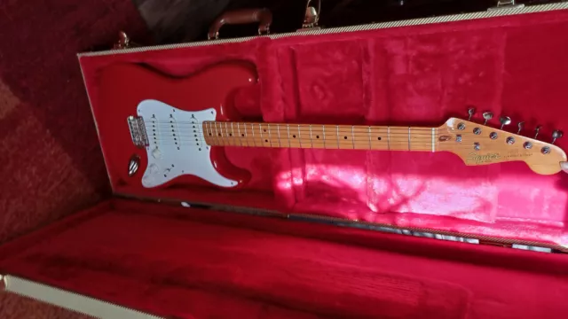 E Gitarre Fender Stratocaster squier classic vibe 50er Neuwertig 2