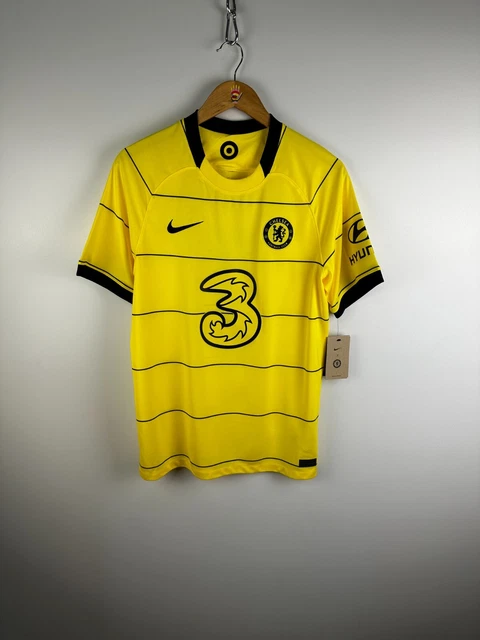 BNWT Chelsea Away 2021 2022 #7 Kante Football Shirt Soccer Jersey Nike Size M