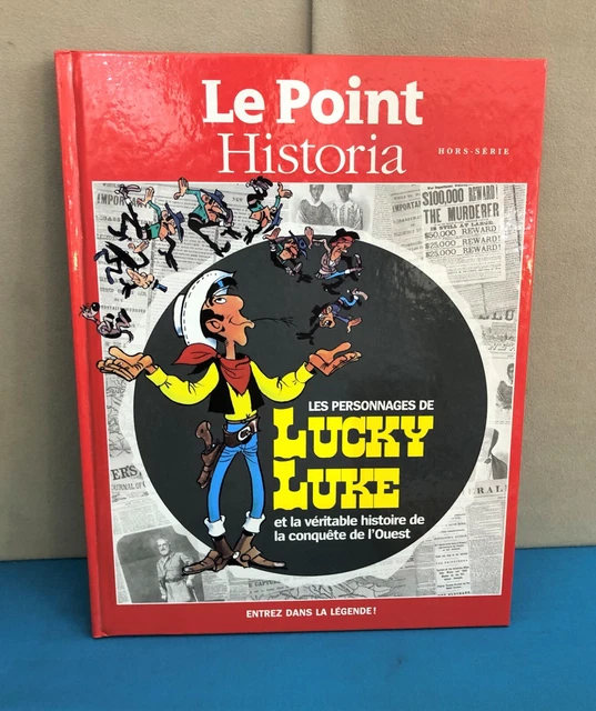 ALBUM BD le point historia HORS SERIE les personnages de LUCKY LUKE - NEUF
