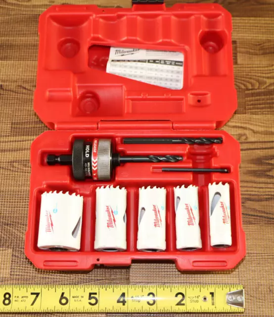 Milwaukee Electric 49-22-4005 Ice Hardened 9-Piece General Purpose Hole Saw Set