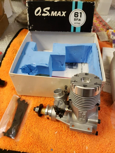O.S. MAX 40 Sf Abc R/C Airplane Engine With Muffler **Nib
