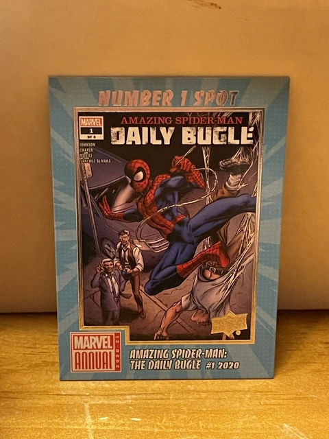2020-21 Marvel Annual Number 1 Spot N1S-20 Amazing Spider-Man: The Daily Bugle 1