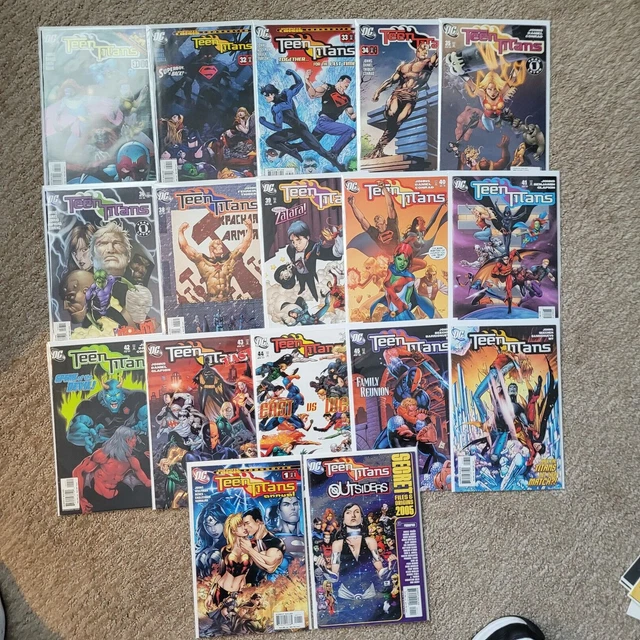 Teen Titans #31-46 (missing #37) DC Comics (2003) Plus Annual #1 & Secret Files