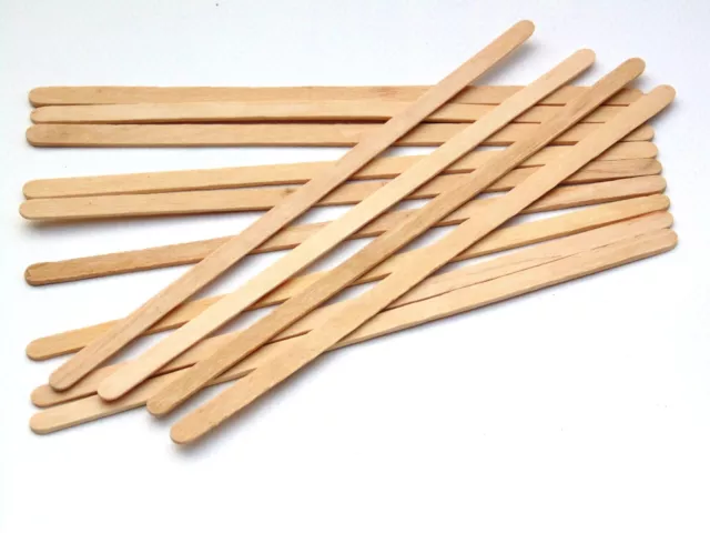 1000 Rührstäbchen Holz BIO Einweg 110mm - Kaffee/Tee  Rührsticks Becher To Go